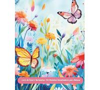 Livro de Colorir Borboletas: 190 Desenhos Encantadores para Relaxar