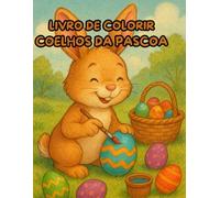 LIVRO DE COLORIR COELHO DA PASCOA