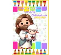 Livro De Colorir Cristão Colorindo com Jesus