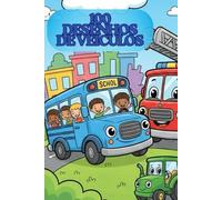 Livro de colorir de Veículos com 100 desenhos diferentes