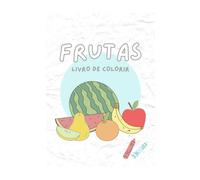 Livro de colorir: Frutas