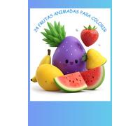Livro de Colorir Frutas divertidas: Livro de Colorir Frutas divertidas