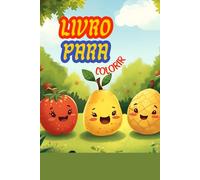 Livro de colorir Frutas Fofas