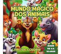 Livro De Colorir Infantil: Animais da Floresta para Colorir
