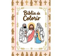 Livro de Colorir Infantil - Personagens da Bíblia Sagrada
