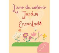 Livro de Colorir - Jardim Encantado