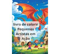 Livro de Colorir pequenos artigos em ação: Livro de Colorir