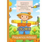 LIVRO DE COLORIR - PEQUENOS ARTISTAS