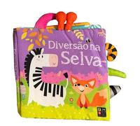 livro de tecido diversao na selva