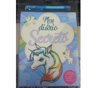 livro diario secreto unicornio azul com caneta magica equipe editora pae 2021