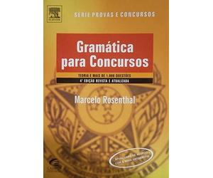 livro gramatica para concursos marcelo rosenthal Ed. 2009