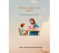Livro infantil para colorir com temas bíblicos