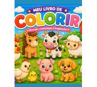 LIVRO PARA COLORIR ANIMAIS DA FAZENDINHA