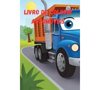 Livro para colorir automóveis infantil