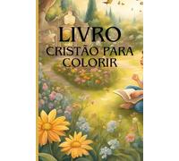 Livro para colorir com 80 desenhos cristão infantil