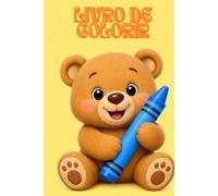 Livro para colorir de ursinhos com 75 desenhos
