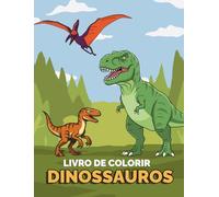 Livro para colorir - DINOSSAUROS