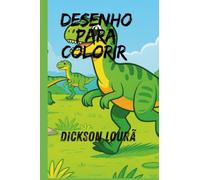 Livro para colorir- Dinossauros brincando com 71 desenho 3D