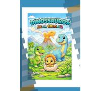 Livro para colorir: Dinossauros: Dinossauros para colorir