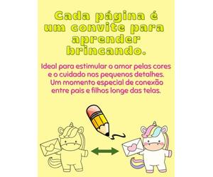 Livro para Colorir Infantil: Animaizinhos e Unicórnios Encantados - Aprender e se Divertir com Criatividade: Livro para Colorir Infantil: Animaizinhos e Unicórnios. Desenhos encantados para colorir.