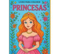 Livro para colorir princesas