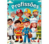Livro para colorir profissões com + de 70 profissões e desenhos infantil/antiestresse