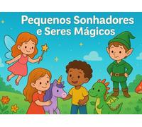 livro pra colorir pequenos sonhadores e seres mágicos
