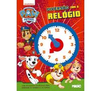 livro relogio patrulha canina diverso com o relogio