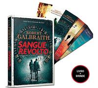 livro sangue revolto acompanha brinde robert galbraith editora rocco capa mole em portugus Ed. 2021