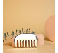 Livronic® Bronzo Kansa Gua Sha Massaggio Strumento - Pettine Kansa da Viaggio - Massaggio tendine Raschiatura Strumento per alleviare il dolore muscolare, Rilasciare lo stress miofasciale e rompere il