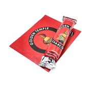 LivuX 10 pastiglie di carbone di incenso 33 mm - Carbone di incenso ad accensione rapida, 1 rotolo da 10 compresse di carbone, ideale per bruciare incensi, resine ed erbe aromatiche 1202
