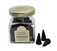 LivuX Coni di incenso "profumi di lusso" - 35 pezzi in vetro - Profumo mistico per meditazione e atmosfera spirituale 1092