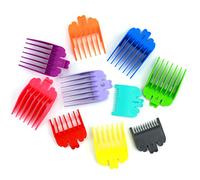 Liwankaqi Wahl - Protezioni per tagliacapelli professionali Wahl, 10 pezzi, ricambi compatibili con tagliacapelli Wahl (colori assortiti)