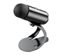 LIWEARE Microfono USB, microfono a condensatore, microfono PC, USB C, per giochi, podcast, registrazioni, streaming, desktop, adattatore di alta qualità vocale per telefono, compatibile con Mac
