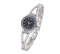 LIWEARE Orologio da polso alla moda, piccolo quadrante al quarzo per il tempo libero popolare orologio da polso femminile eleganti orologi, bianco nero