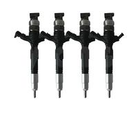 liwei Store Iniettore Common Rail compatibile con Land Cruiser Prado compatibile con Fortuner Dyne 2001-2010 Iniettore carburante 23670-30196 295050-0100 23670-30190(4PCS)