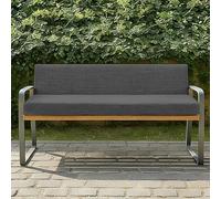 LIWEIREN Cuscini per Panca Personalizzati 38 x 88 cm con Fondo Antiscivolo Cuscino Panca Antiscivolo Parte Inferiore Davanzale Della Finest, Grigio Scuro