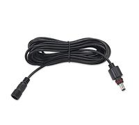 Liwinting Cavo di Prolunga CC Impermeabile 5,5 x 2,1 mm Cavo di Collegamento per Luci Esterne per Luci Solari da Giardino 3 metri,2pcs Nero