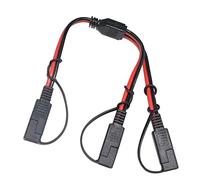 Liwinting SAE Y Splitter 1 a 2 SAE Cavo di prolunga SAE Cavo di prolunga solare fotovoltaico Cavo di prolunga maschio-femmina Palla SAE Uno Punto Due 14AWG 30cm