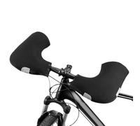 Lixada 1 paio di scaldamani manubrio da bicicletta da 6 mm in neoprene spesso antivento impermeabili guanti da bicicletta invernali facili da indossare per mountain bike, biciclette elettriche, moto,
