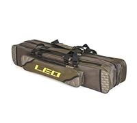 Lixada 80cm/90cm Borsa da Pesca 3 Strati Resistente Allo Strappo Custodia per Attrezzi da Pesca Doppia cerniera