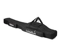 Lixada Borsa da Pesca 3 Strati con Tracolla 90cm/120cm/150cm Portatile Custodia per Canna da Pesca Pieghevole Resistente allo Strappo Durevole Rod Reel Bag
