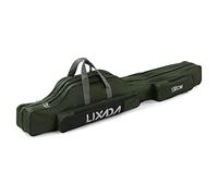 Lixada Borsa da Pesca Portatile Pieghevole Canna Da Pesca Mulinello Borsa Da Pesca Esterna Carrier Bag 100cm/130cm/150cm/170cm/190cm/210cm