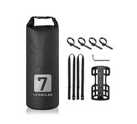 Lixada Borsa per Forcella da Bici 3L / 7L Impermeabile Roll Top per Bicicletta e Scooter