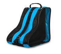 Lixada Borsa per Pattini a Rotelle 3 Strati Traspirante Resistente allo Strappo Design a Scomparto in Rete Custodia per Scarpe da Skate Grande capacità con Tracolla Regolabile per Pattinando
