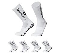 Lixada - Calzini da calcio da uomo e bambino, unisex, a compressione, antiscivolo, ad asciugatura rapida, per calcio, basket, ciclismo, alpinismo, maratone, 2/3/4/6/8/10 paia (opzionale)/39-46