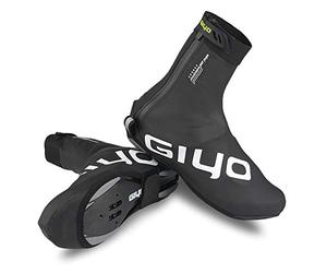 Lixada Copriscarpe Invernale con Blocco Impermeabile Antivento Scarpe Protettore Vello Caldo Termico per Il Ciclismo MTB Bici da Strada M-3XL