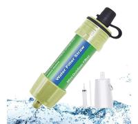 Lixada Filtro Acqua Esterno Portatile Mini Sistema di filtraggio dell'Acqua per Zaino Sportivo da Viaggio di Sopravvivenza di Emergenza 1 Pezzo