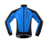 Lixada Giacca da Ciclismo da Uomo Antivento Impermeabile con Multi Tasche Maglia da Bici Termico Cappotto della Bicicletta per MTB Moto Autunno Inverno in Esecuzione