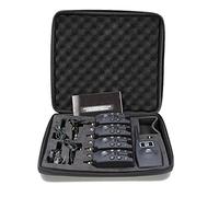 Lixada Kit per rilevatore di morso, wireless, con allarme, per pesca acustica, indicatore LCD + swinger illuminati